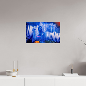 63,2 x 40 cm, Tirage photo sous Verre acrylique Sous la Pluie de Lumière