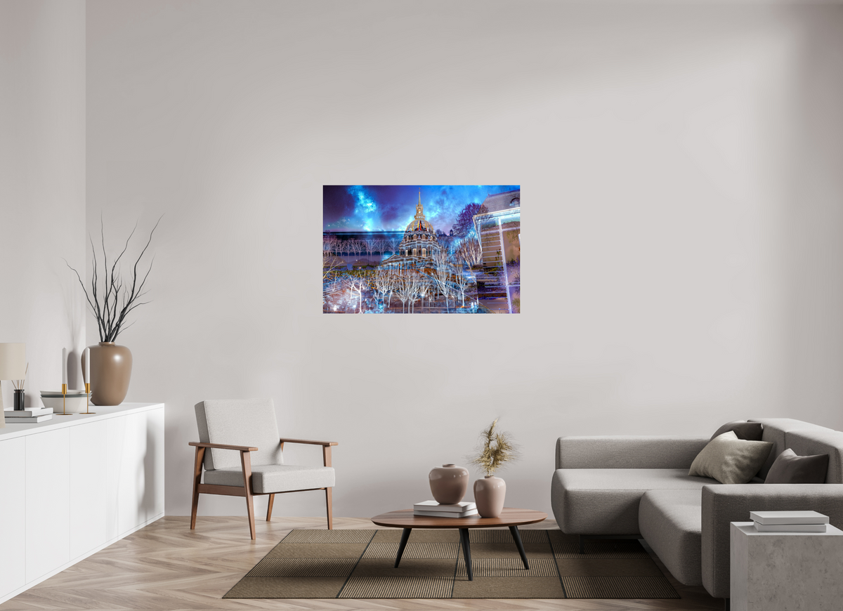 122,8 x 80 cm, Tirage photo contrecollé sur Dibond Ils ont levé les yeux, et tout a changé