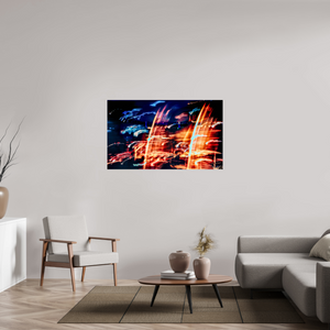 133,4 x 80 cm, Tirage photo contrecollé sur Dibond Les Ondes du Ciel Invisible
