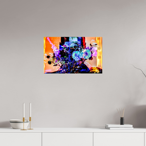 64 x 40 cm, Tirage photo contrecollé sur Dibond À la lueur de toi, à la couleur de nous