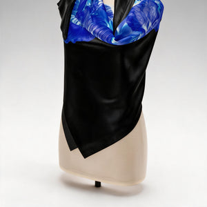 Foulard "Coeur d'Iris"