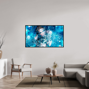 160 x 90 cm, Caisse américaine Noire Cristallisation