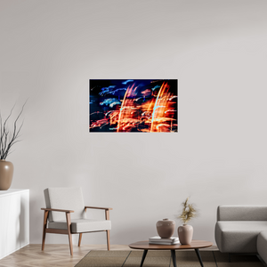 100,1 x 60 cm, Tirage simple sur papier photo Fuji Crystal Pearl Les Ondes du Ciel Invisible