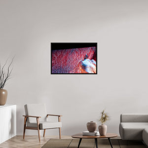 90 x 60 cm, 8 Caisse américaine Noire Là où le feu se transforme en pluie