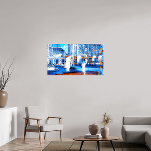 112 x 63 cm, Tirage photo contrecollé sur Dibond Ce que la ville montre à ceux qui s’arrêtent