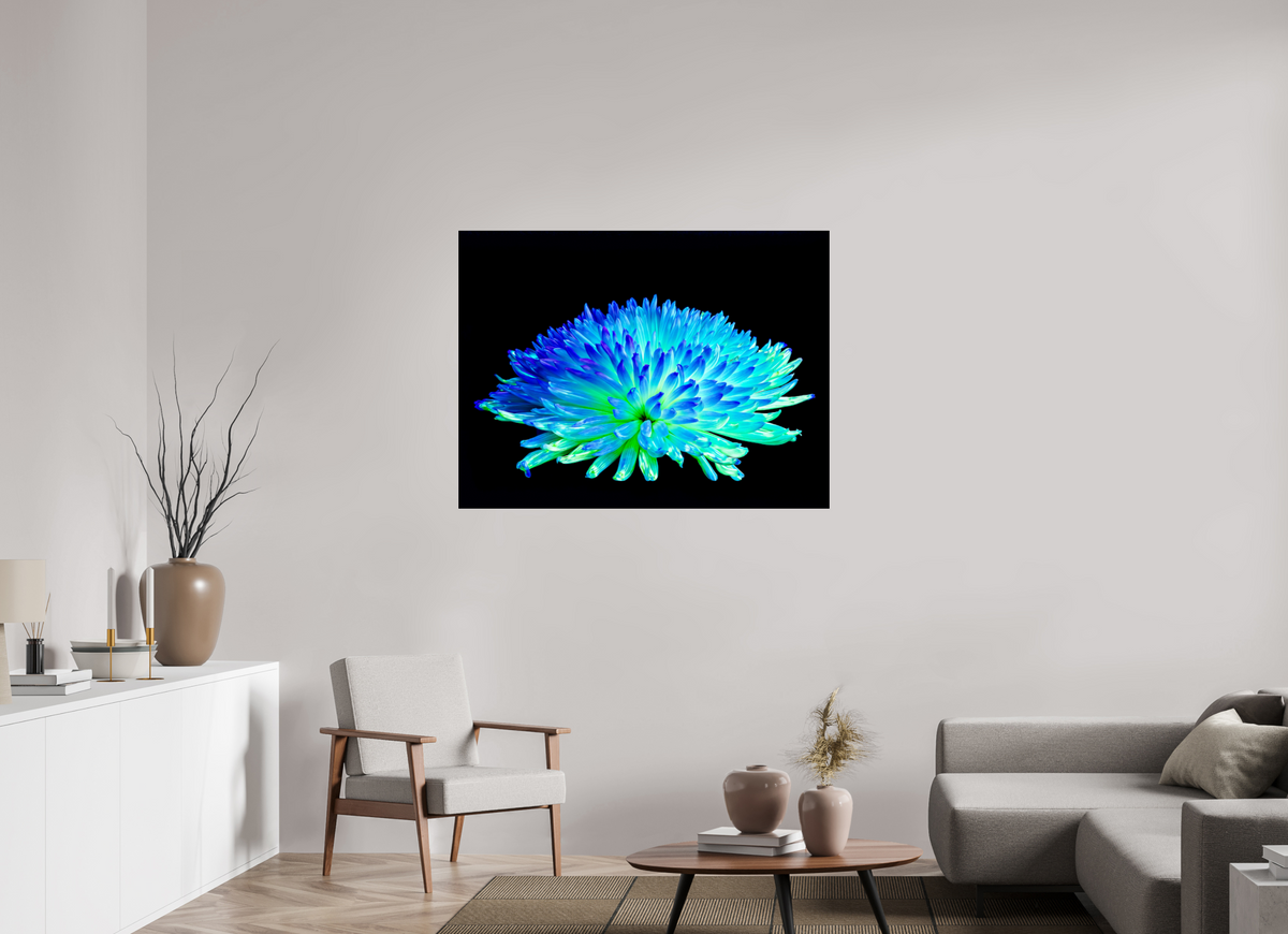 120 x 90 cm, Tirage photo sous Verre acrylique Éclat d’un Monde Inconnu