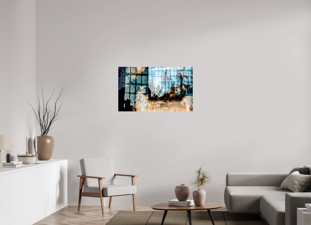 100,1 x 60 cm, Tirage simple sur papier photo Fuji Crystal Pearl Reflet d’un Monde en Suspension