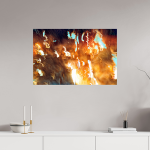 90 x 60 cm, Tirage simple sur papier photo Fuji Crystal Pearl Les braises du souvenir