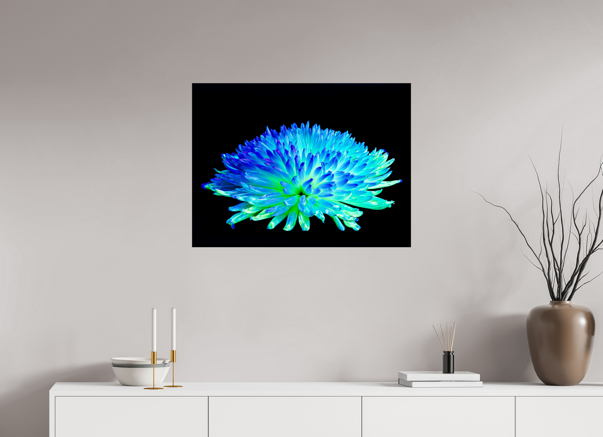 80 x 60 cm, Tirage photo contrecollé sur Dibond Éclat d’un Monde Inconnu