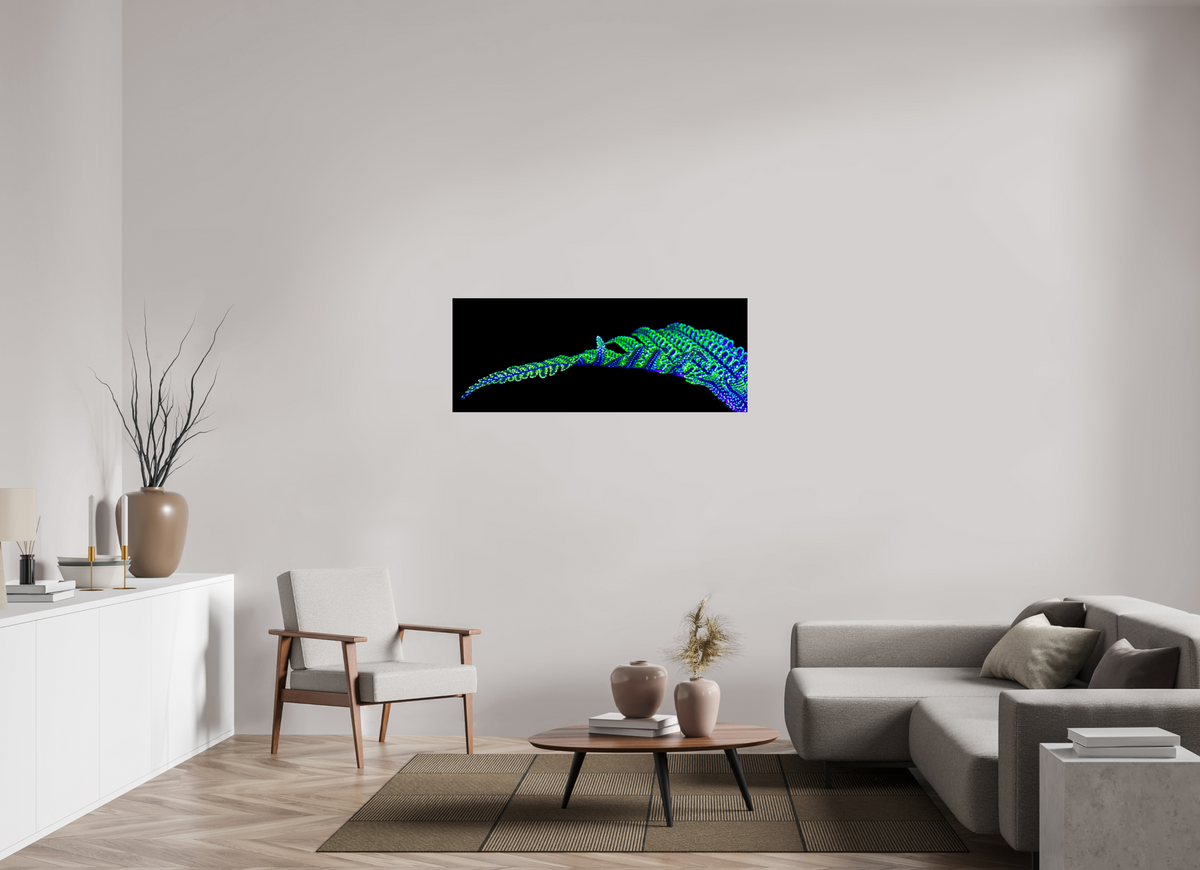 129,3 x 50 cm, Tirage photo sous Verre acrylique La Ligne des Origines