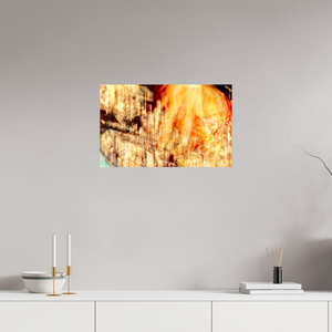 64 x 40 cm, Tirage simple sur papier photo Fuji Crystal Pearl Le cœur incandescent du monde