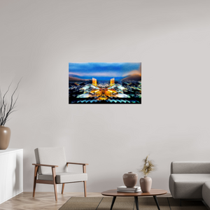 104,8 x 60 cm, Tirage simple sur papier photo Fuji Crystal Pearl Le Palais des Jumeaux Célestes