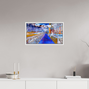 64 x 36 cm, 9 Caisse américaine Blanche Le jour où l’eau est devenue une frontière