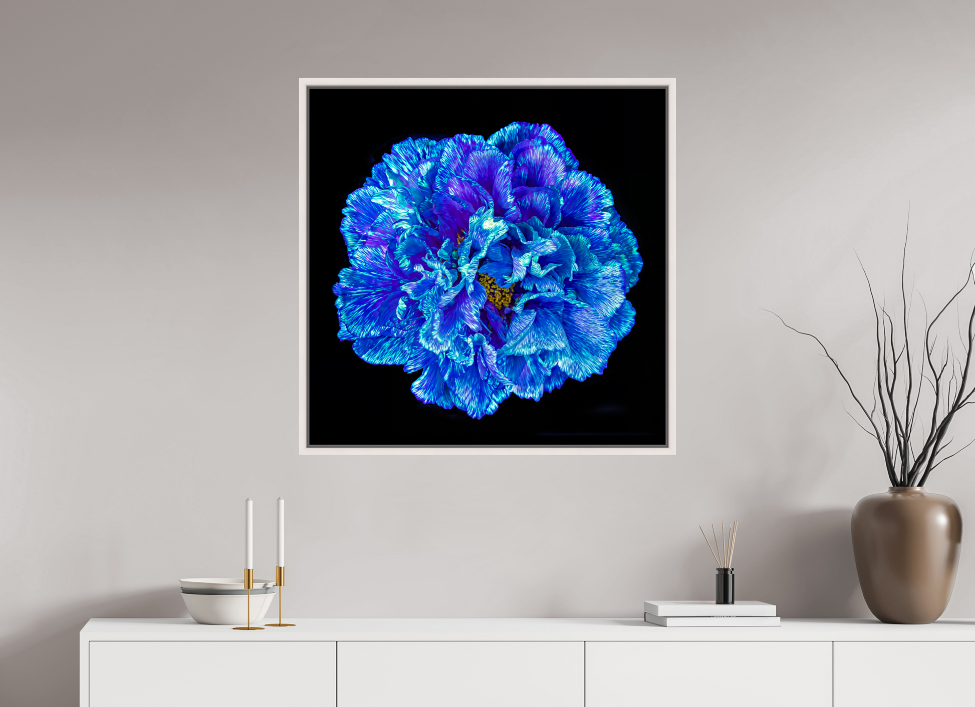 80 x 80 cm, 4b Caisse américaine Blanc fdgd