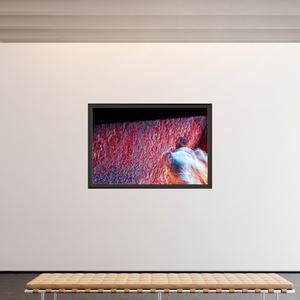 180 x 120 cm, 11 Cadre Noir-Or Là où le feu se transforme en pluie