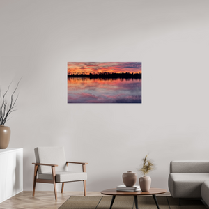 107,4 x 60 cm, Tirage photo sous Verre acrylique 5 Reflets d’un Même Ciel V – Le Ciel Renversé