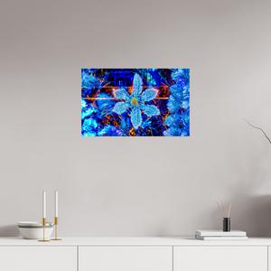 63,8 x 40 cm, 3 Tirage photo sous Verre acrylique La fleur qui rêvait d’étoiles