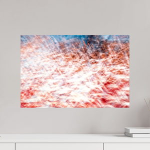 60 x 40 cm, Tirage simple sur papier photo Fuji Crystal Pearl La mer des plumes rouges