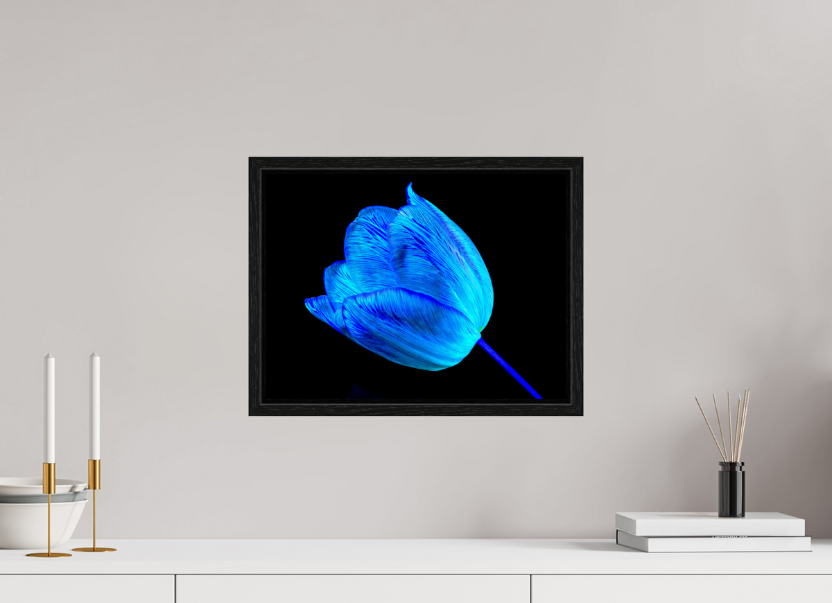 40 x 30 cm, Caisse américaine Noire À l’abri de ta lumière