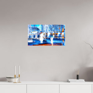 64 x 36 cm, 3 Tirage photo sous Verre acrylique Ce que la ville montre à ceux qui s’arrêtent