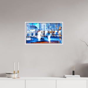 64 x 36 cm, 9 Caisse américaine Blanche Ce que la ville montre à ceux qui s’arrêtent