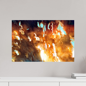 60 x 40 cm, Tirage simple sur papier photo Fuji Crystal Pearl Les braises du souvenir