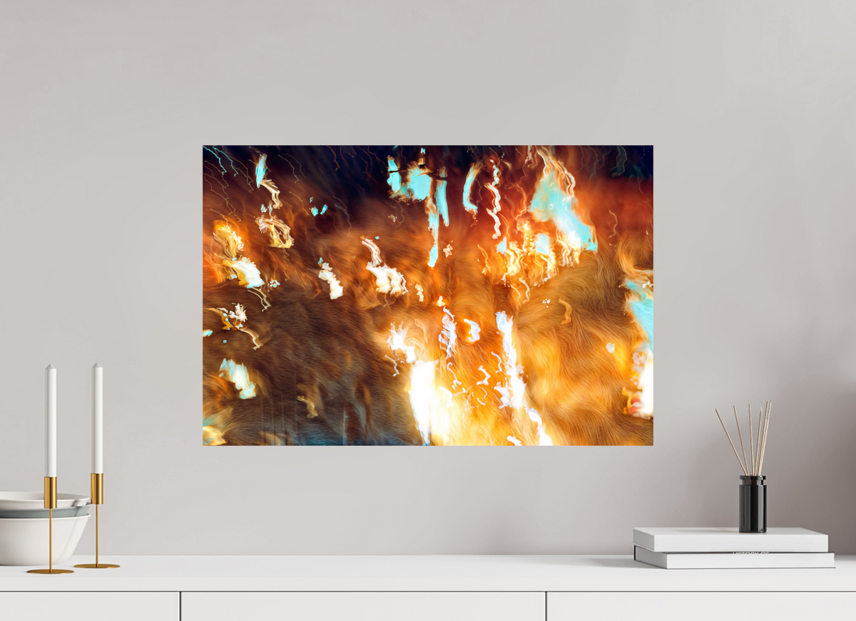 60 x 40 cm, Tirage simple sur papier photo Fuji Crystal Pearl Les braises du souvenir