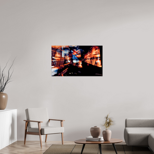 100,1 x 60 cm, Tirage photo contrecollé sur Dibond Fragments d’un monde incandescent