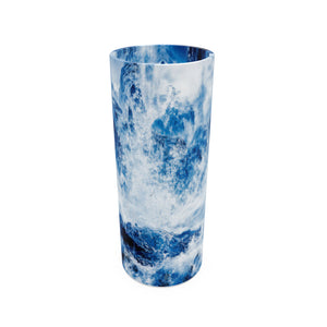 Vase en verre "In the Waves"