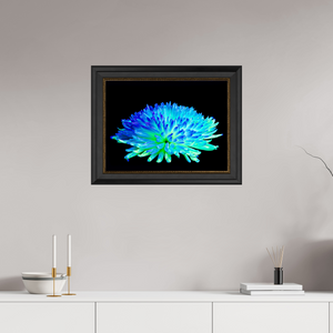 60 x 45 cm, Cadre Noir-Or Éclat d’un Monde Inconnu