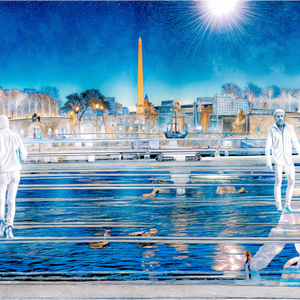 Main image Les pas flottaient au-dessus du temps