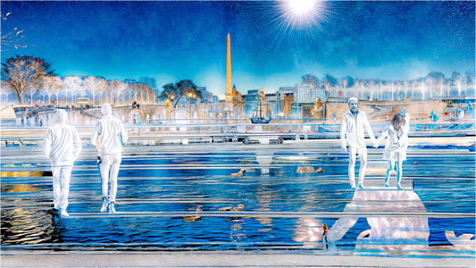 Main image Les pas flottaient au-dessus du temps