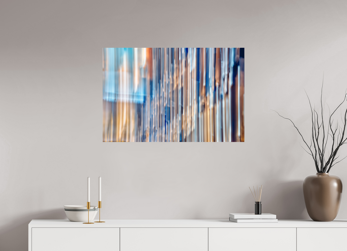 90 x 60 cm, Tirage photo contrecollé sur Dibond Les cordes du monde