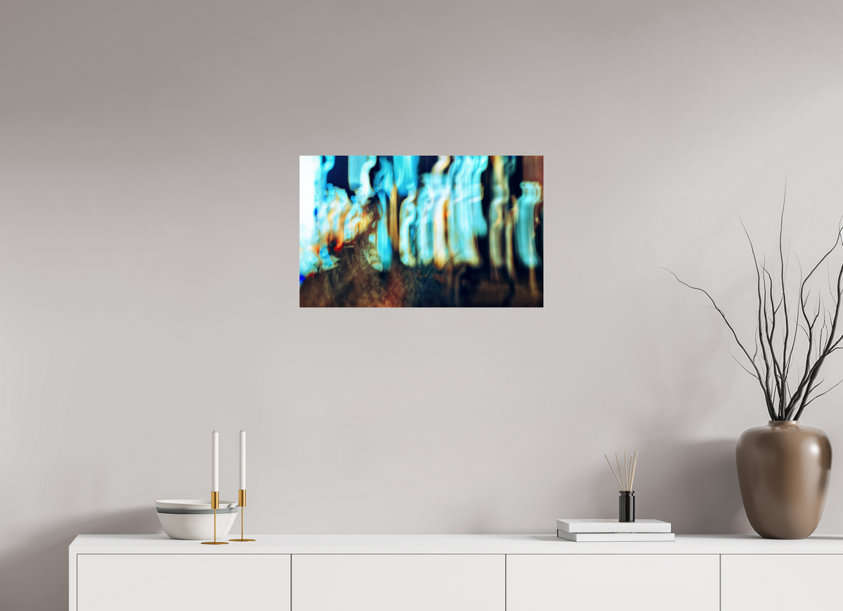 64,2 x 40 cm, Tirage simple sur papier photo Fuji Crystal Pearl Vibrations errantes