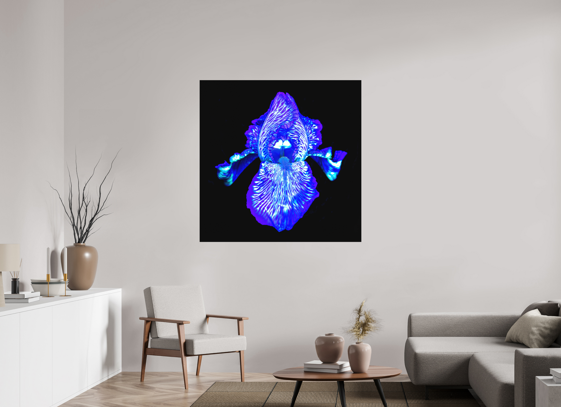 120 x 120 cm, Impression photo sur support en aluminium ,, ,,