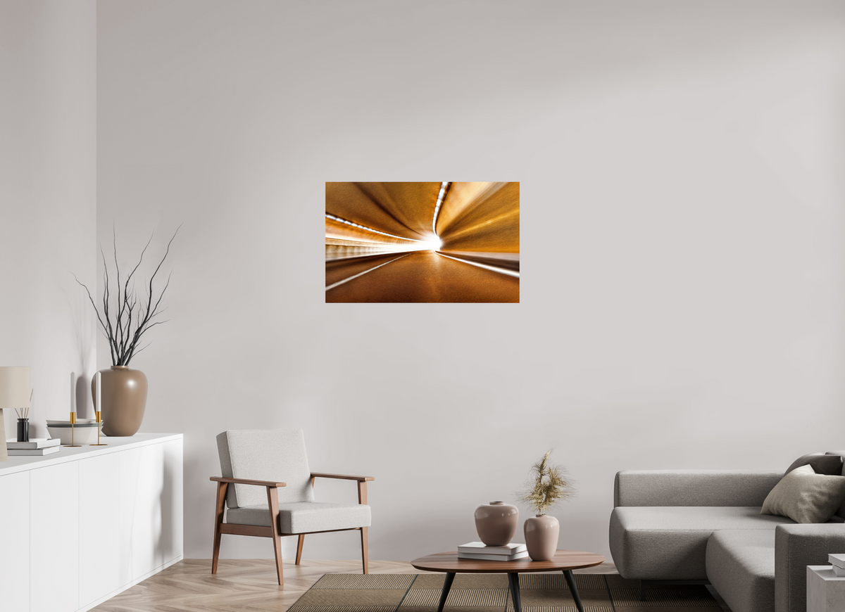 96 x 60 cm, Tirage simple sur papier photo Fuji Crystal Pearl Passage vers l’éternel clair