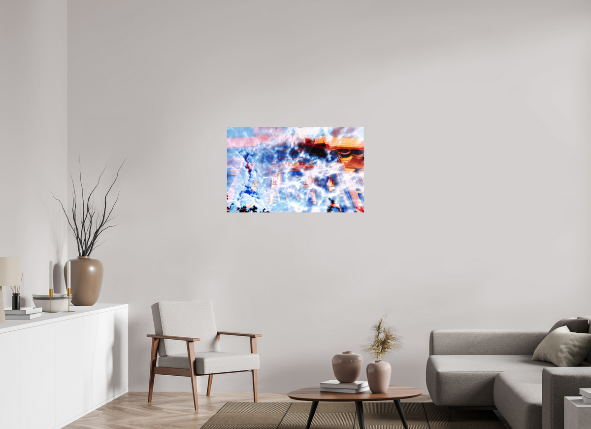 96,6 x 60 cm, Tirage photo contrecollé sur Dibond Archéologie des nuées