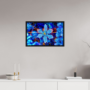 63,8 x 40 cm, 8 Caisse américaine Noire La fleur qui rêvait d’étoiles