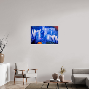 94,8 x 60 cm, Tirage photo sous Verre acrylique Sous la Pluie de Lumière