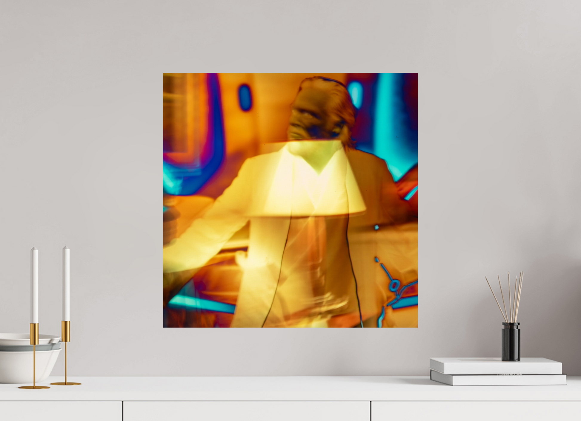 50 x 50 cm, 1 Tirage simple sur papier photo Fuji Crystal Pearl sf