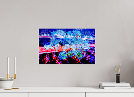 48 x 30 cm, 1 Tirage simple sur papier photo Fuji Crystal Pearl Éclosions dans les courants de matière douce