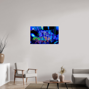 96 x 60 cm, 3 Tirage photo sous Verre acrylique Le bouquet où nos rêves s’illuminent