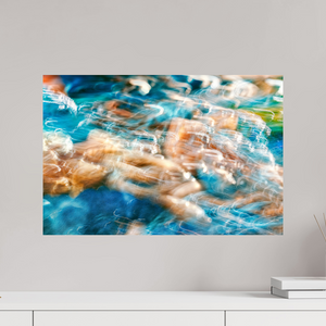 60 x 40 cm, Tirage photo contrecollé sur Dibond La danse des eaux secrètes