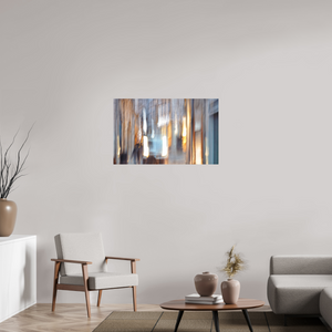 96 x 60 cm, Tirage simple sur papier photo Fuji Crystal Pearl Ruelle en apesanteur