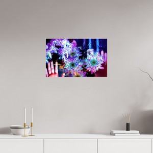 64 x 40 cm, 3 Tirage photo sous Verre acrylique Pétales contre ma peau, lumière contre la tienne
