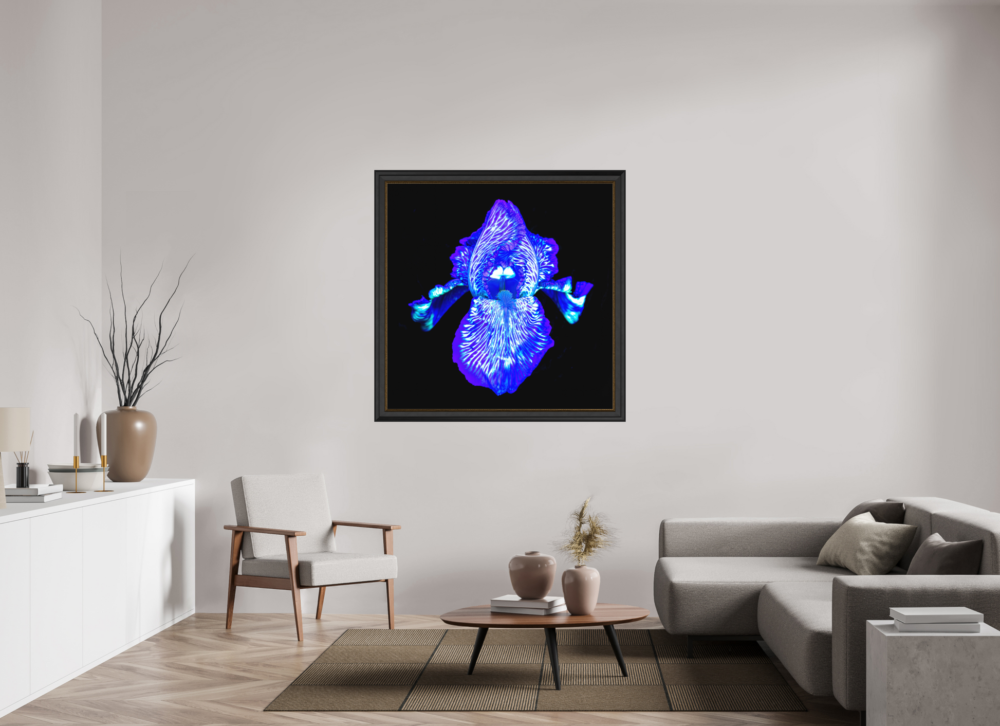 120 x 120 cm, Cadre or ,, ,,