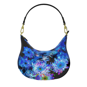 "Celestial Flowers" curved bag