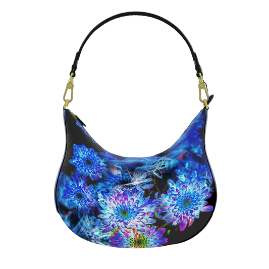 Sac courbé «  Fleurs Célestes  »