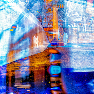 Main image Le mur de lumière n’a rien interrompu