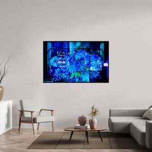 160 x 100 cm, 8 Caisse américaine Noire Le jardin secret des gratte-ciels